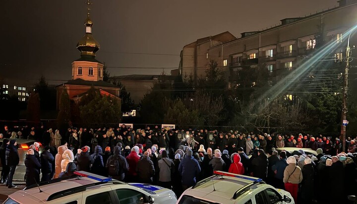 Молебное стояние в Виннице. Фото: сайт Винницкой епархии