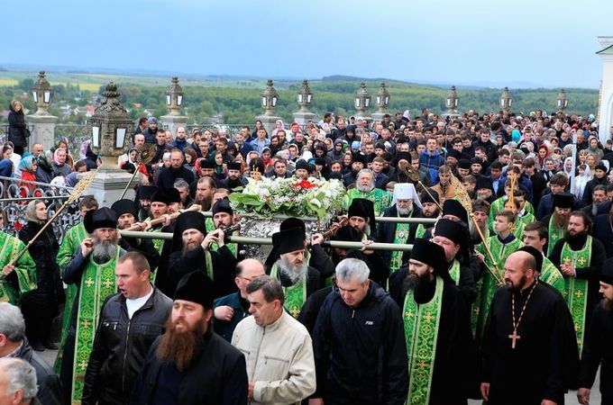 У Почаївській Лаврі почалися святкування дня пам'яті преподобного Іова (ФОТО, ВІДЕО)