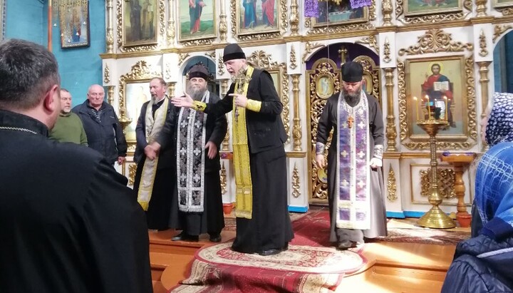 In the Church of the Intercession in Bronnyky. Photo: Dozor_kozak1