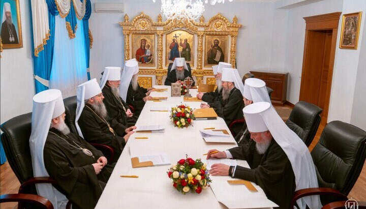 The Holy Synod of the UOC. Photo: UOC Press Service