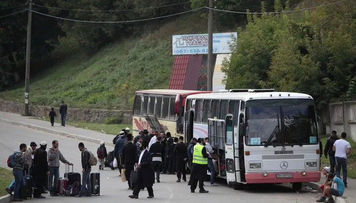 Hasidim in Uman. Photo: cursor.info