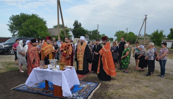 Освящение часовни. Фото: Вознесенская епархия