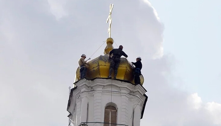 ტაძრის გუმბათი. ფოტო: Наша Нива