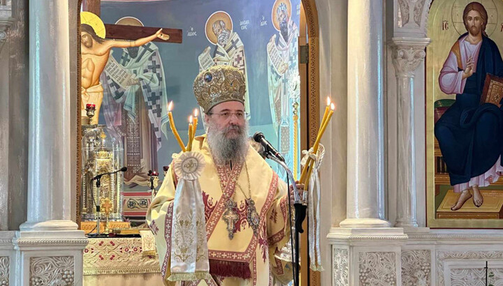 Metropolitan Chrysostomos of Patras. Photo: romfea.gr