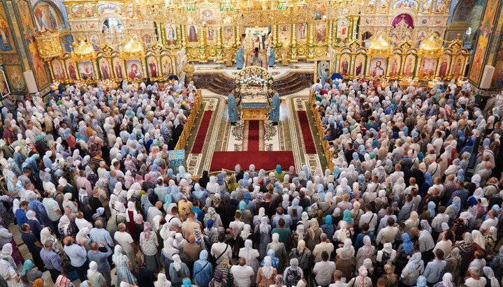 Dormition of the Most Holy Theotokos at the Pochaiv Lavra, August 28, 2024 Photo: pochayv_lavra_online