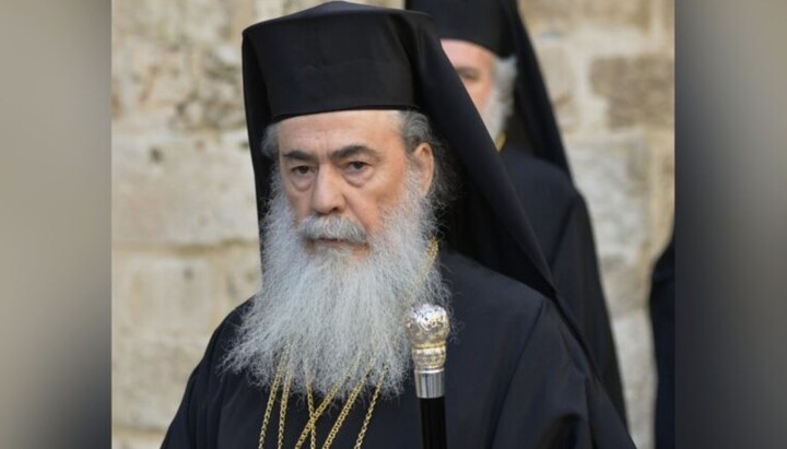 Πατριάρχης Θεόφιλος. Φωτογραφία: en.jerusalem-patriarchate.info