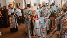 Блаженніший звершив літургію на свято Світлописаного Образу Богородиці