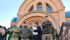 Полиция помогает рейдерам ПЦУ взламывать храм в Боярке