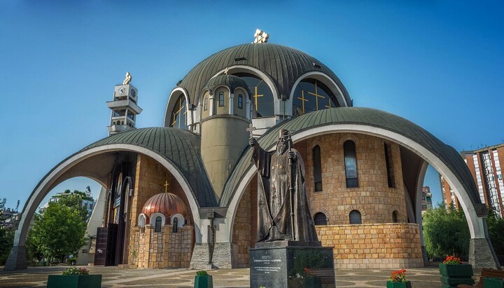 Соборная церковь в Скопье. Фото: liturgija.mk