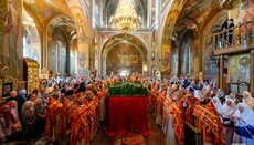 12 bishops celebrate the festive liturgy in UOC Cathedral in Cherkasy