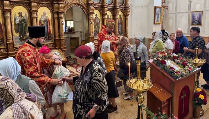 Допомога громадам Покровського вікаріатства Донецької єпархії УПЦ. Фото: bf-favor.org