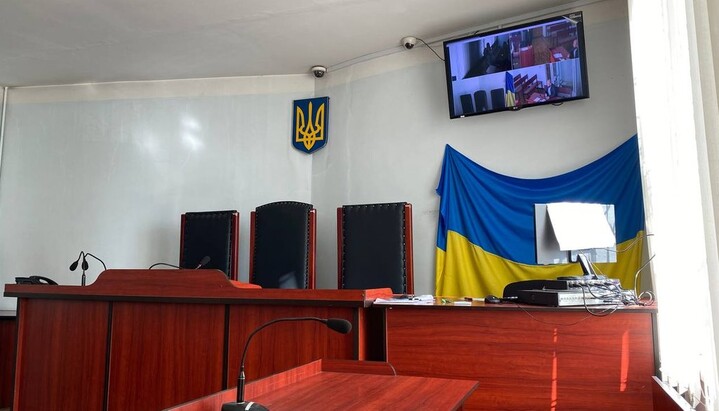 Зал судових засідань у Черкасах. Фото: Суспільне