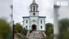 В Кобеляках в храме УПЦ возник пожар