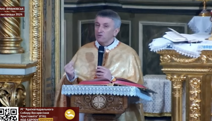 В Ивано-Франковске клирик УГКЦ заявил, что Трамп – антихрист и дьявол