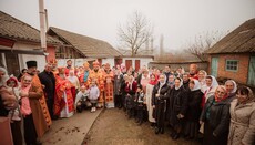 В селе Шпичинцы гонимая община УПЦ отпраздновала престольный праздник