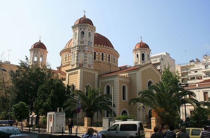 Russian Patriarch Kirill visits St. Gregory Palamas Cathedral in Thessaloniki