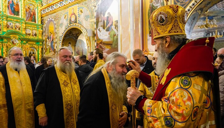 Блаженнейший Митрополит Киевский и всей Украины Онуфрий. Фото: Киево-Печерская лавра