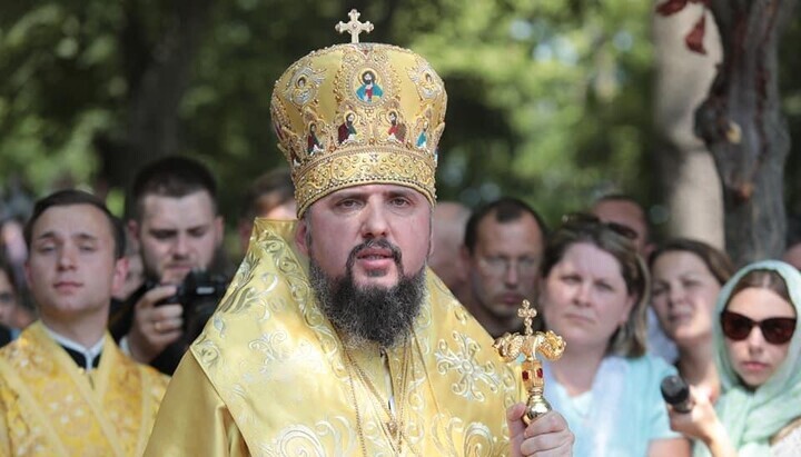 Глава ПЦУ Епифаний Думенко. Фото: ukrinform.ua