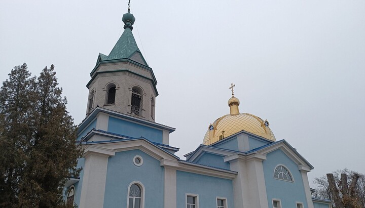 The Dormition Cathedral of the UOC in Kremenchuk seized by the OCU. Photo: telegraf.in.ua