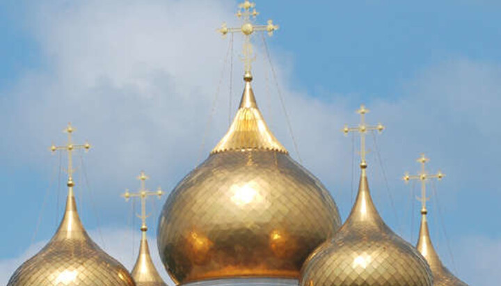 The domes of the church. Photo: Glavcom