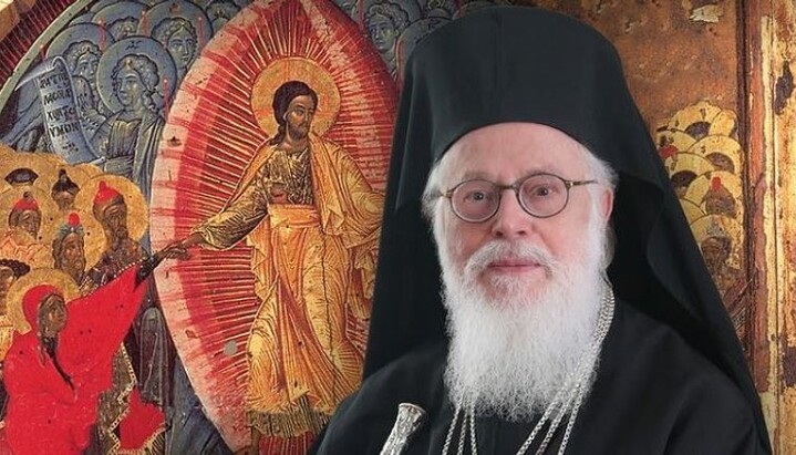 Archbishop Anastasios. Photo: orthodoxalbania