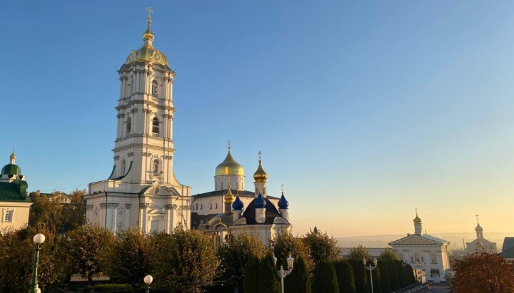 Pochaiv Lavra. Photo: Monastery’s Telegram Channel