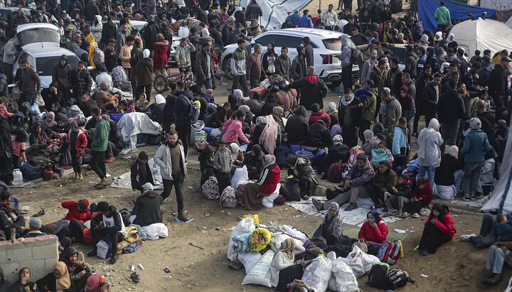 Palestinians in the Gaza Strip. Photo: euronews