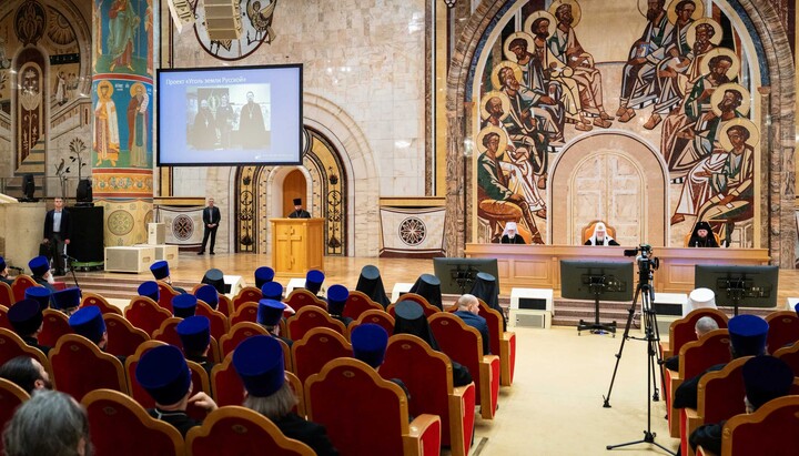 Meeting of the Moscow Metropolis. Photo: Moscow Patriarchate website