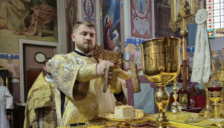 Protodeacon Andriy Kravchuk. Photo: Facebook / Roman Mykityuk