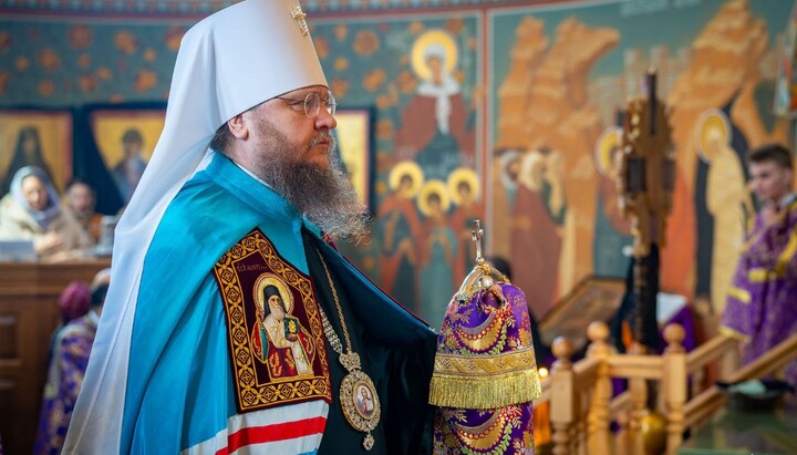 Metropolitan Theodosiy. Photo: Press Service of the Cherkasy Eparchy