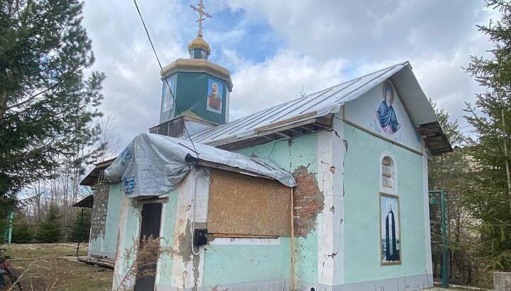 Приход в честь преподобного Серафима Саровского г. Дружба. Фото: Конотопская епархия