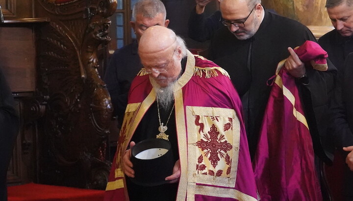 Πατριάρχης Βαρθολομαίος. Φωτογραφία: ιστοσελίδα fosfanariou