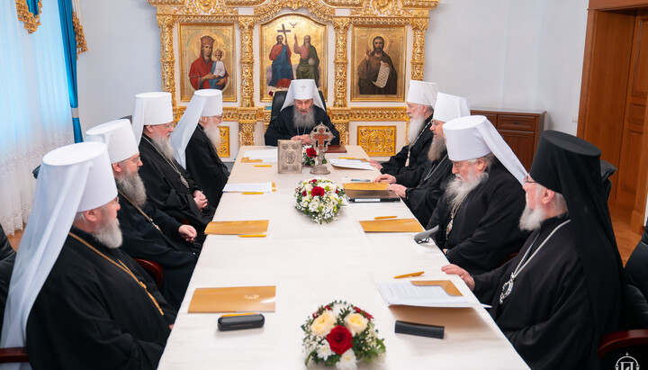 Session of the Holy Synod of the UOC on March 19, 2025 in Feofaniya. Photo: UOC