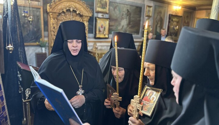 Чернечий постриг в Успенському монастирі с. Домбоки. Фото: Фейсбук митрополита Феодосія