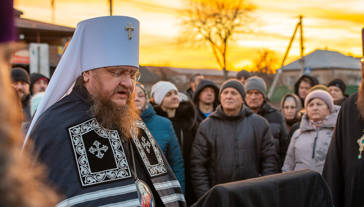 Metropolitan Theodosiy. Photo: Facebook of the Cherkasy Eparchy of the UOC