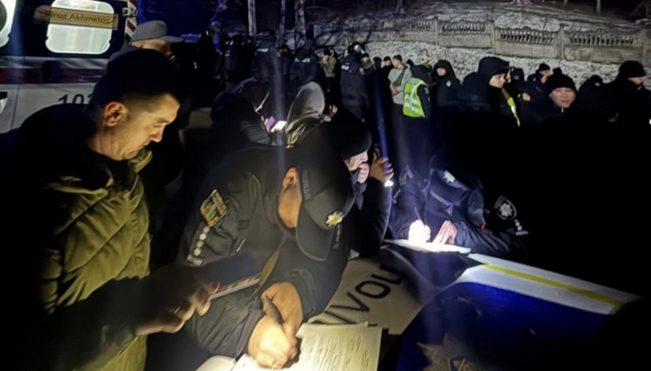 In den Sachen der Banditen, die den Tempel in Oberstanowce stürmten, fand die Polizei Messer.