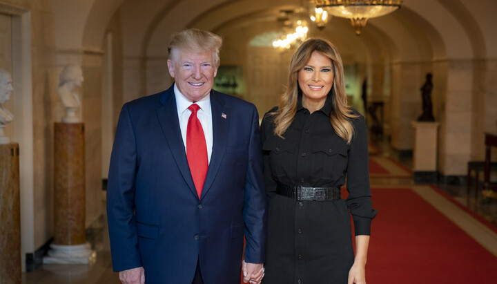 Donald and Melania Trump. Photo: Shealah Craighead