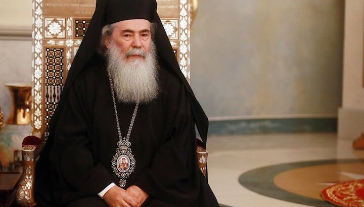 Patriarhul Ierusalimului Teofil. Fotografie: orthodoxianewsagen