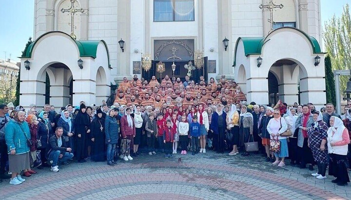 Священники Запорожской епархии УПЦ. Фото: hramzp.ua