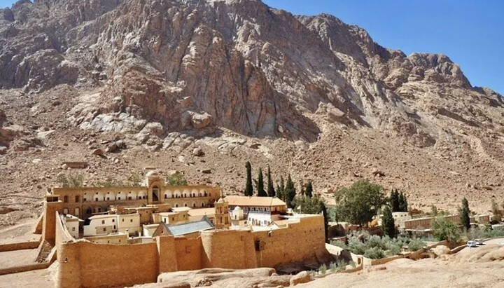 Монастырь святой Екатерины на Синае. Фото: rossyanka