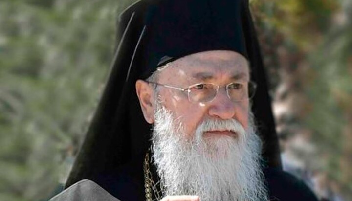 Metropolitan of Corinth Dionysios IV. Photo: Orthodoxia News Agency