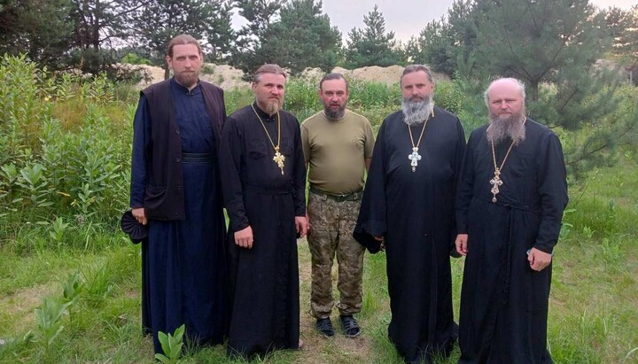 UOC priests from Volyn detained at training ground in Chernihiv region, media