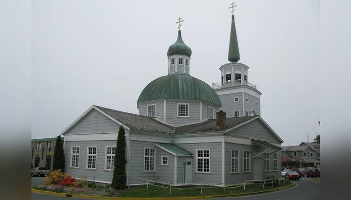 St. Michael’s Cathedral in Sitka. Photo: Wikipedia
