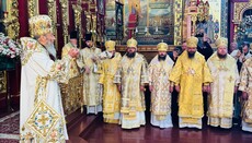 В УПЦ начались молитвенные торжества в годовщину интронизации Блаженнейшего