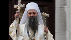Serbian Patriarch congratulates UOC Primate on 11th anniversary of enthronement