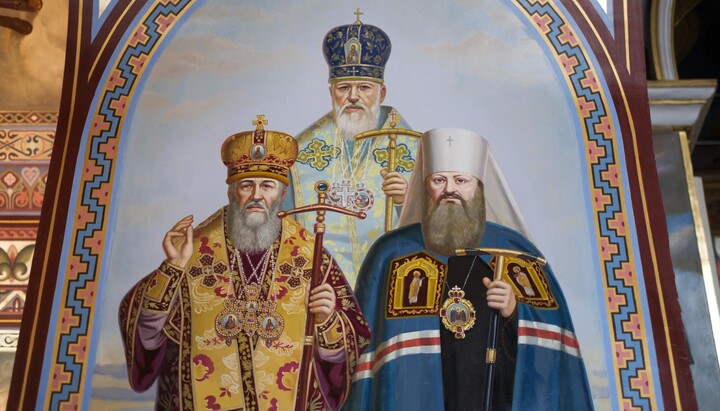 Fresco in the UOC Assumption Cathedral. Photo: Vitaliy Nosach