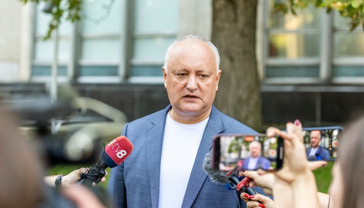 Игорь Додон. Фото: Фейсбук Додона