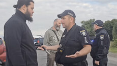 Полиция пропустила крестный ход в Тернопольскую область