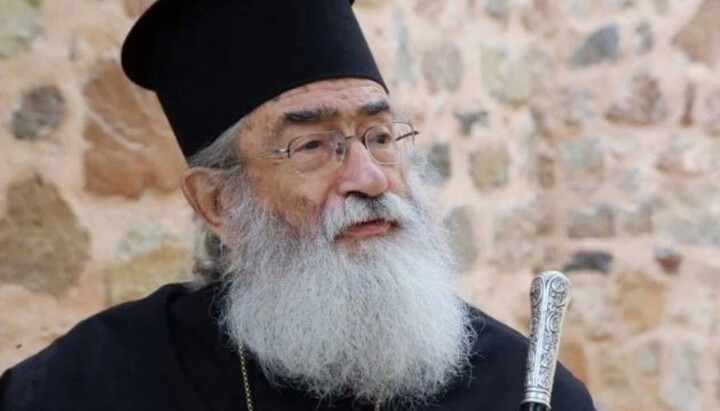 Архиепископ Синайский Дамиан. Фото: orthodoxia news agency