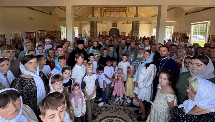 Новий Успенський храм УПЦ в Дубівцях. Фото: СПЖ